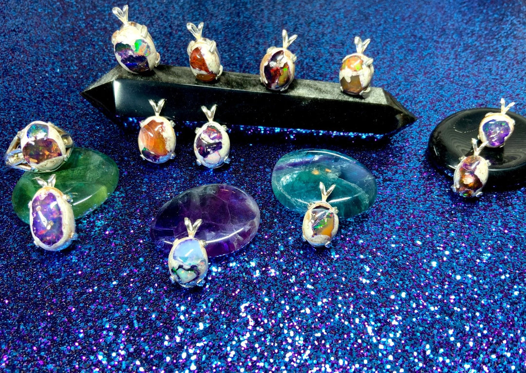 Mexican Galaxy Opals - OpalOra Jewelry