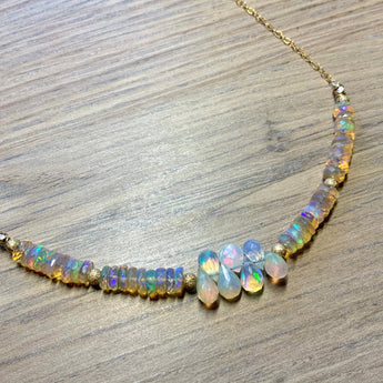 Opal Necklace - OpalOra Jewelry