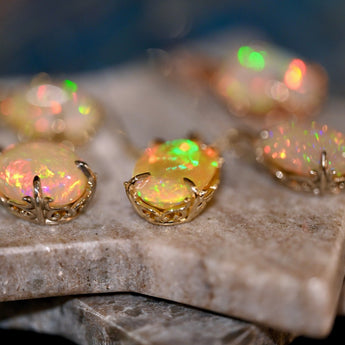 Opal Pendants in Gold - OpalOra Jewelry