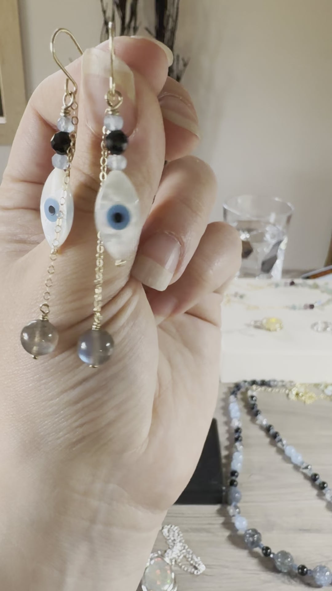 Evil Eye Earrings