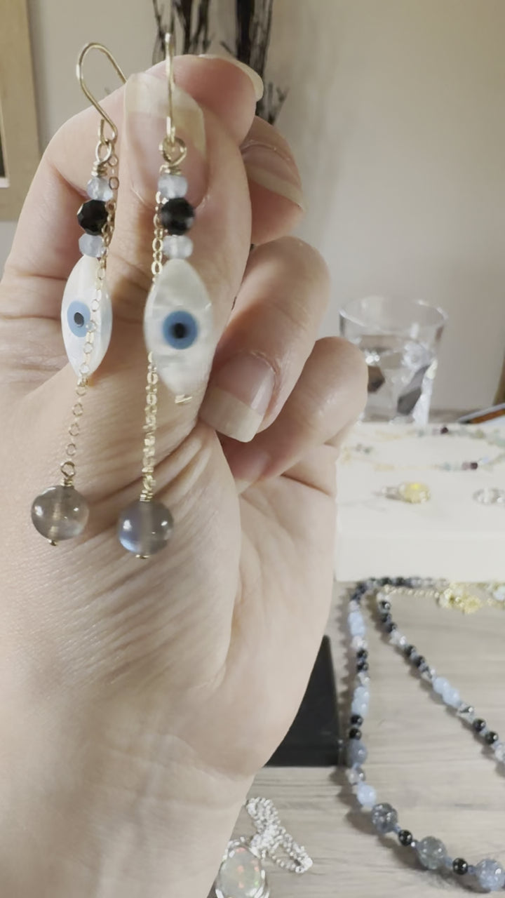 Evil Eye Earrings
