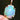 Blue Beauty Opal and 14K Gold Pendant - OpalOra Jewelry