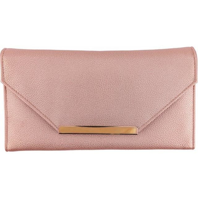 Blush Leatherette Jewelry Clutch - OpalOra Jewelry