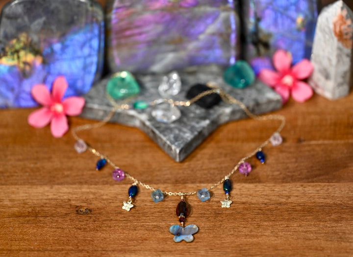 Butterfly Necklace - OpalOra Jewelry