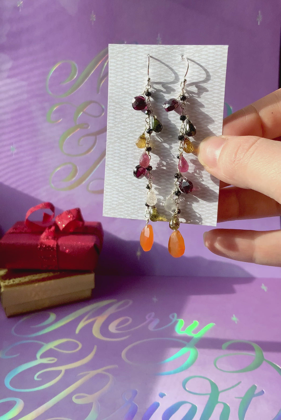The Color of Fall Dangle Earrings
