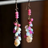 Celestial Garden Cluster Earrings - OpalOra Jewelry