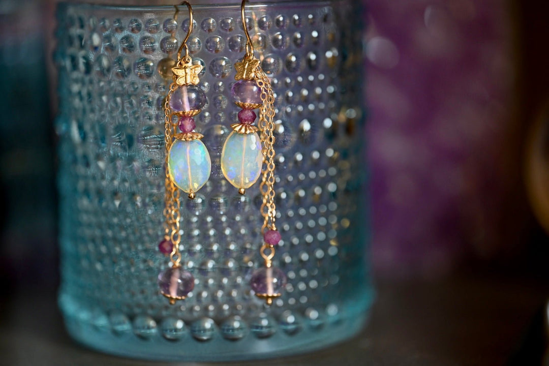 Dancing Butterfly Earrings - OpalOra Jewelry