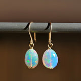 Dreamy Candy Opal Earrings - 14K Solid Gold - OpalOra Jewelry