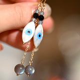 Evil Eye Earrings - OpalOra Jewelry