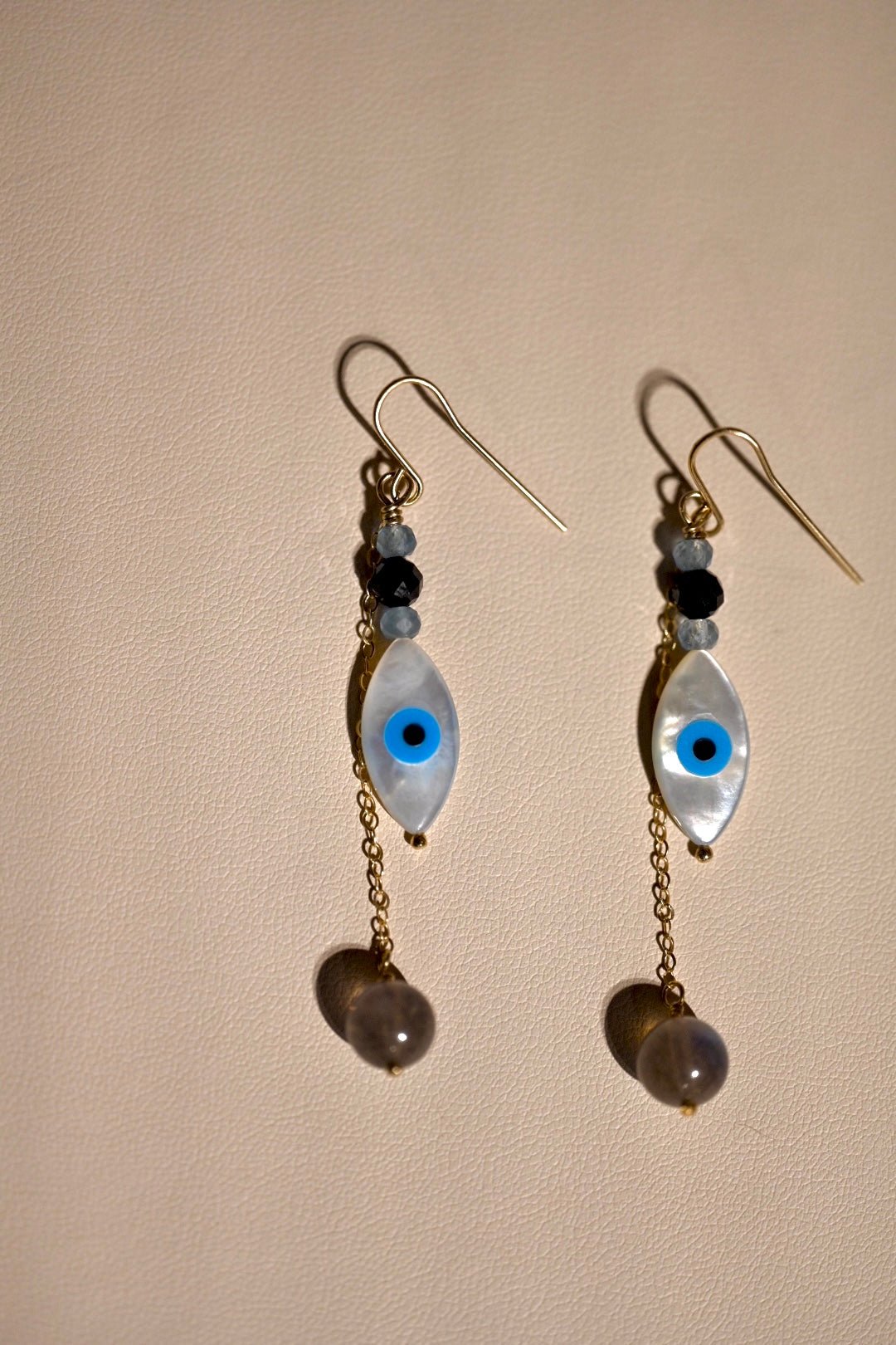 Evil Eye Earrings - OpalOra Jewelry