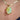 Flowering Honeycomb Opal Pendant in 14K Yellow Gold - OpalOra Jewelry