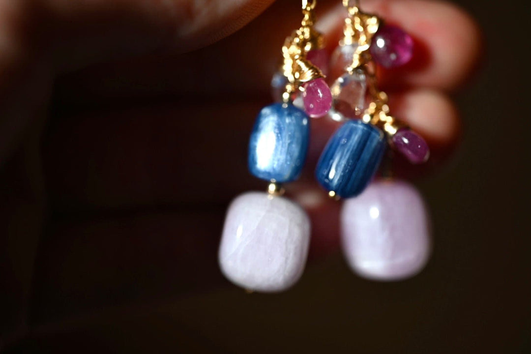 Flowers in Bloom Dangle Earrings - OpalOra Jewelry