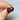 Rose Red Garnet Stud Earrings.