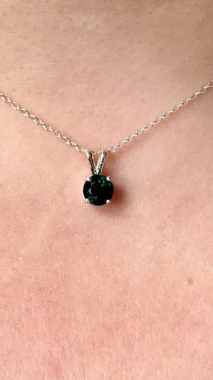 Peacock Tourmaline Pendant.