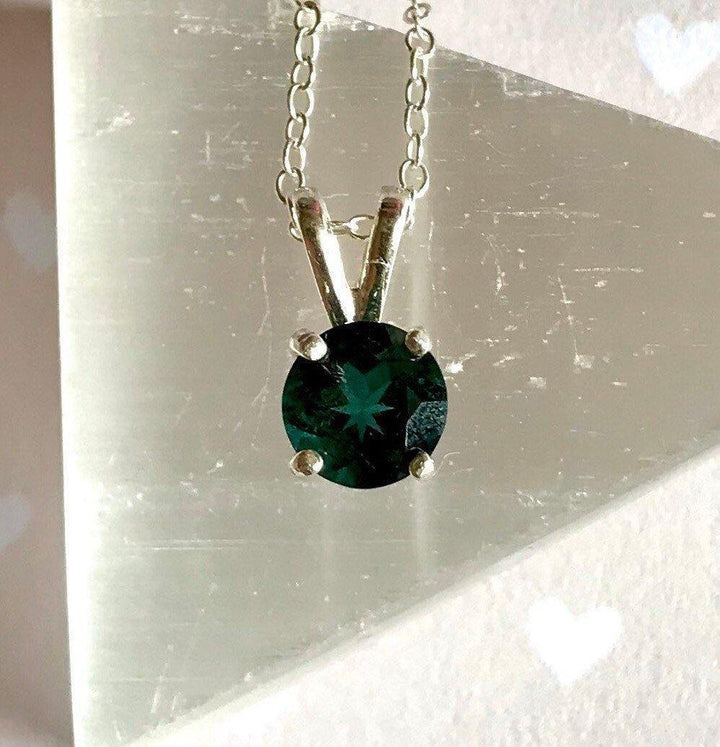 Peacock Tourmaline Pendant.