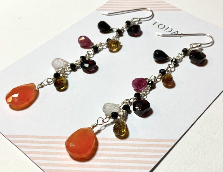The Color of Fall Dangle Earrings.