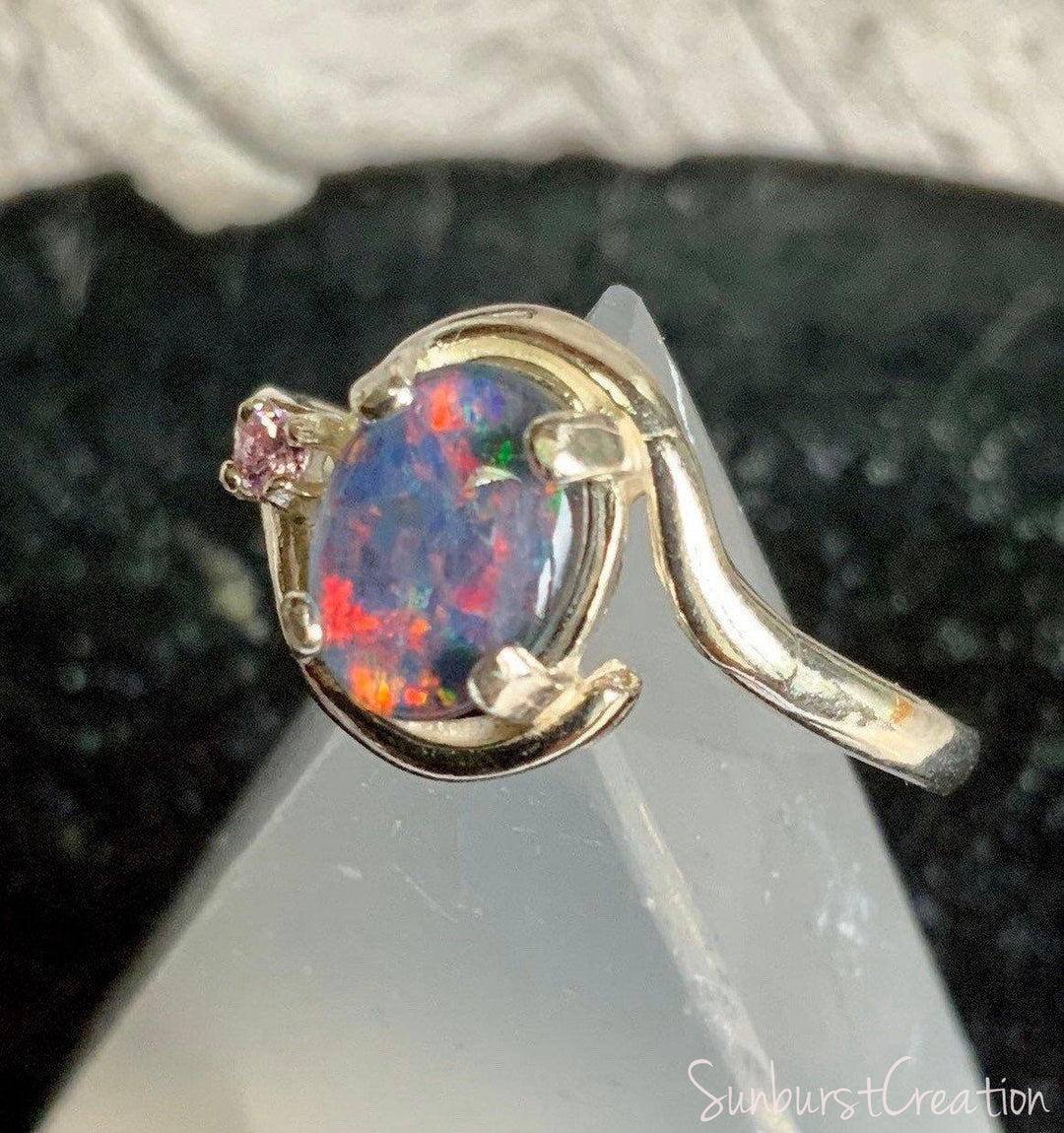 Shine On Australian Opal Ring.
