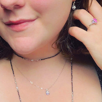 Magic Fairy Pink Opal Ring.