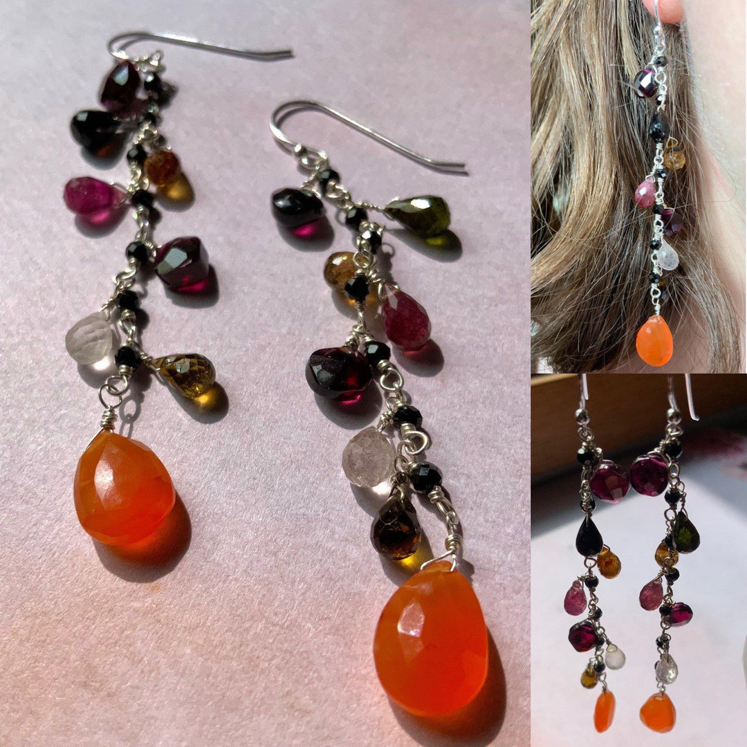 The Color of Fall Dangle Earrings.
