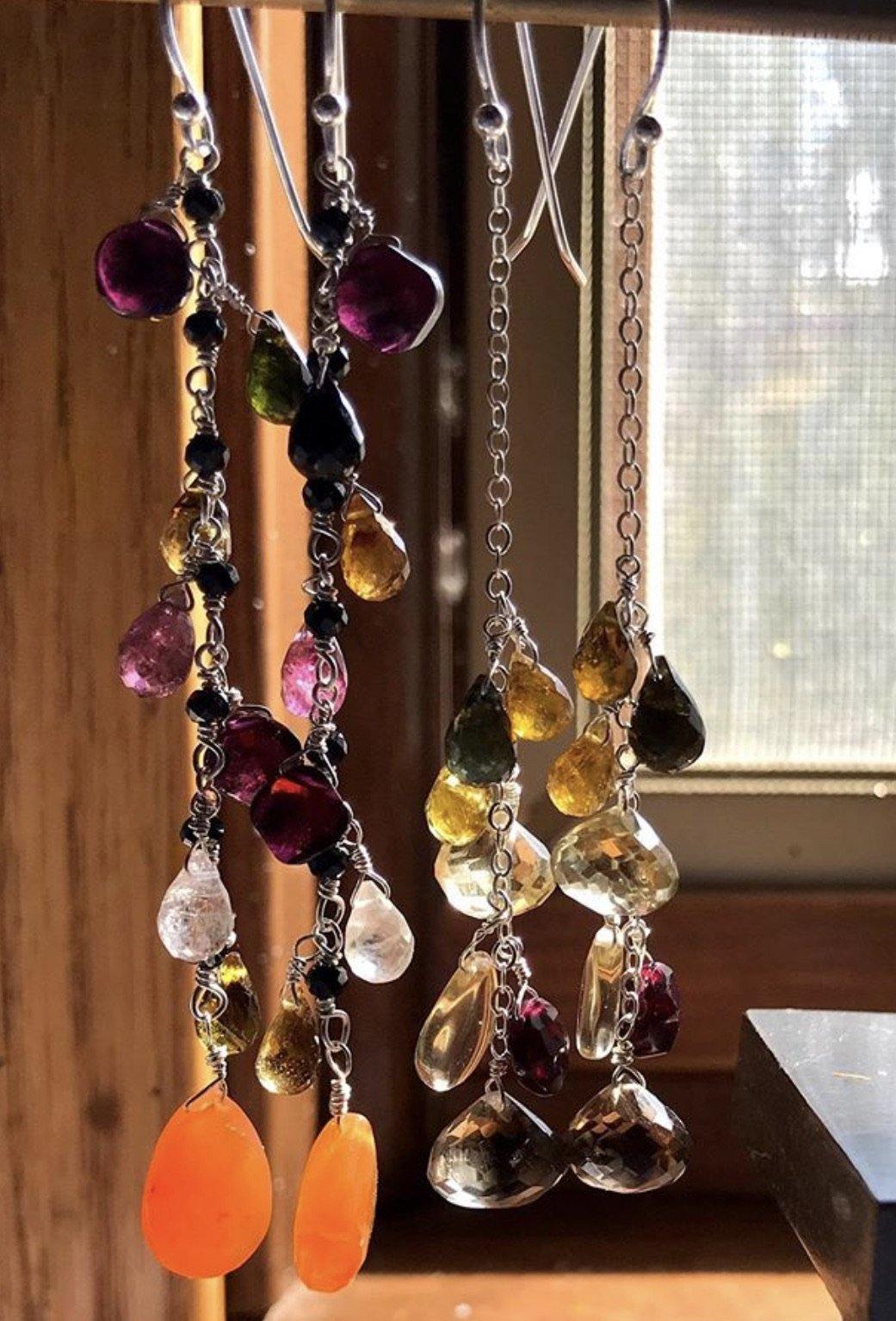 The Color of Fall Dangle Earrings.