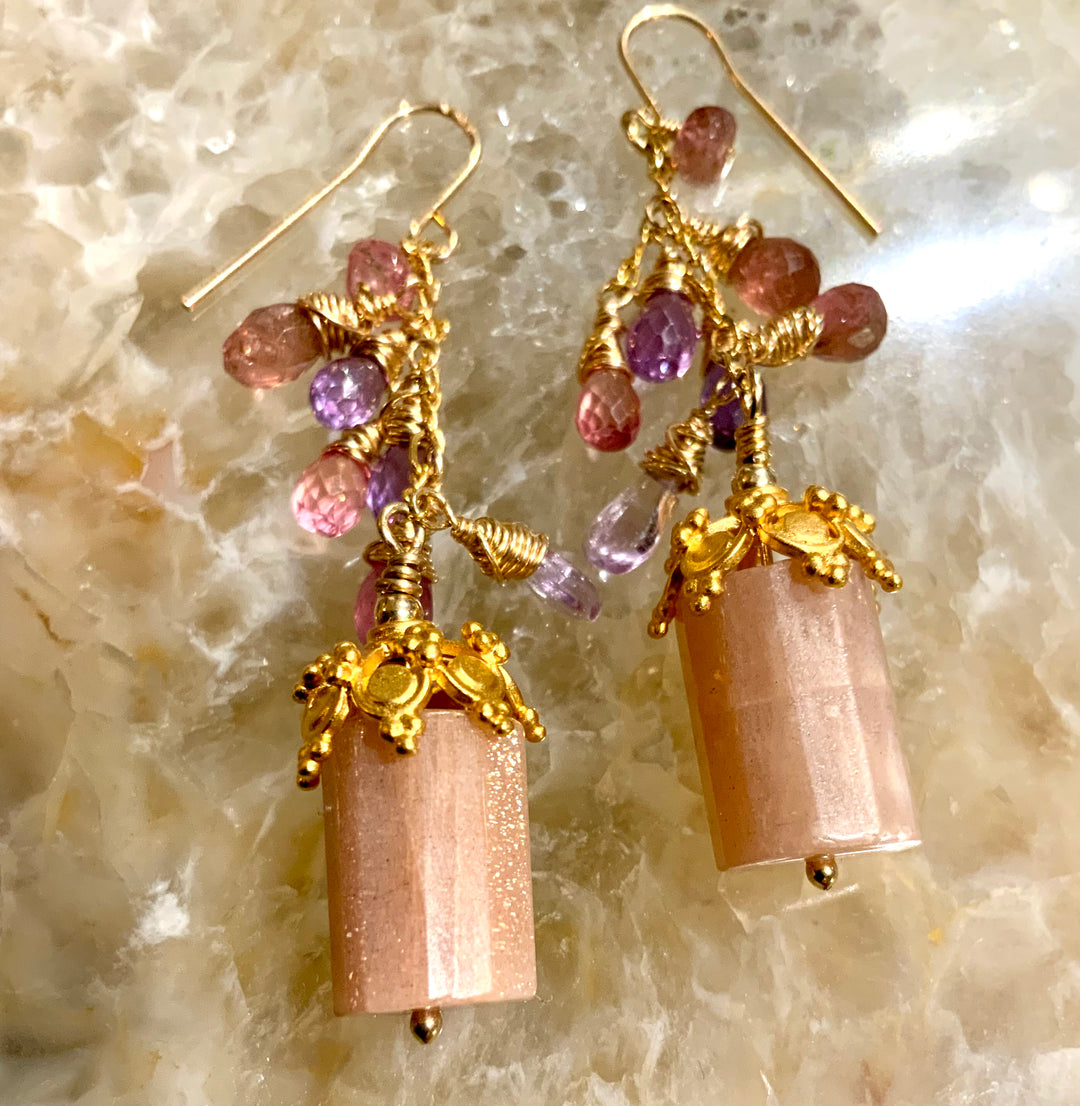 The Orchid Earrings.