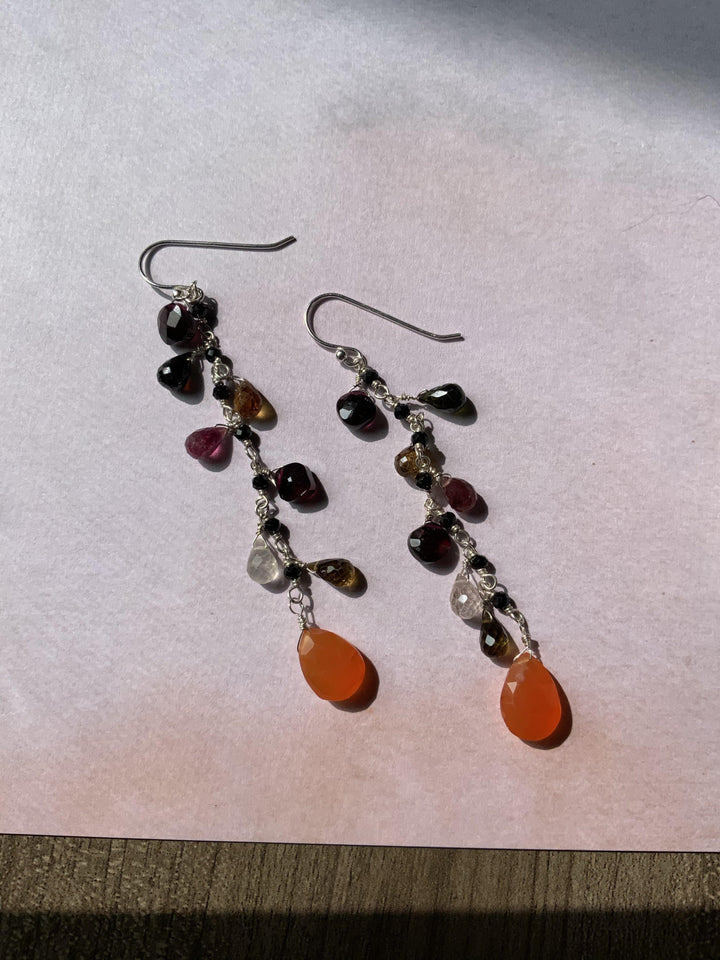 The Color of Fall Dangle Earrings.