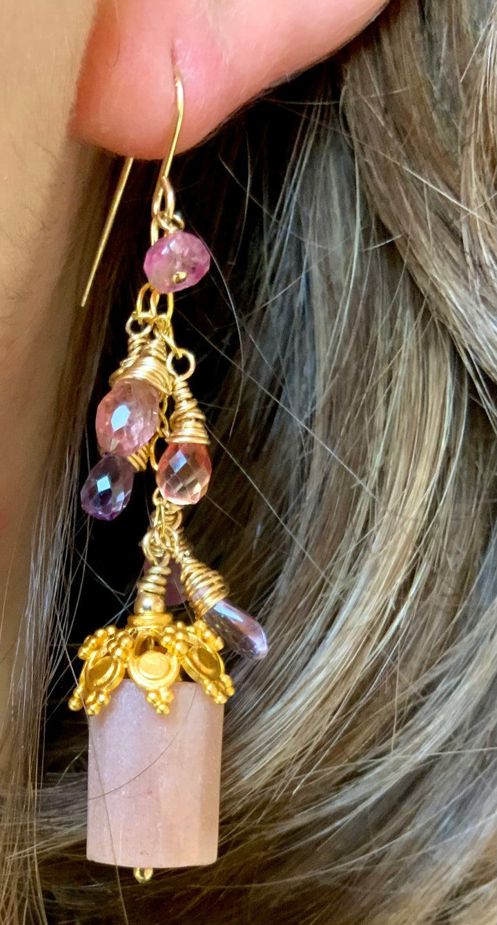 The Orchid Earrings.