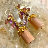 The Orchid Earrings.