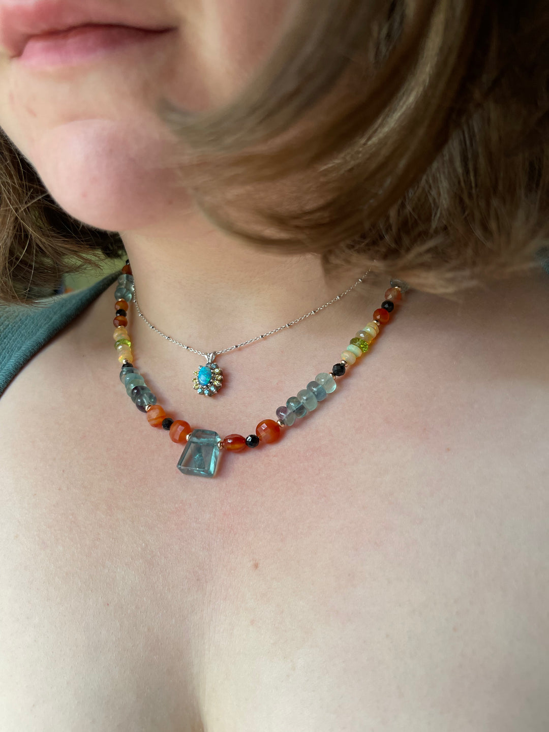 Red Eyed Tree Frog Necklace.