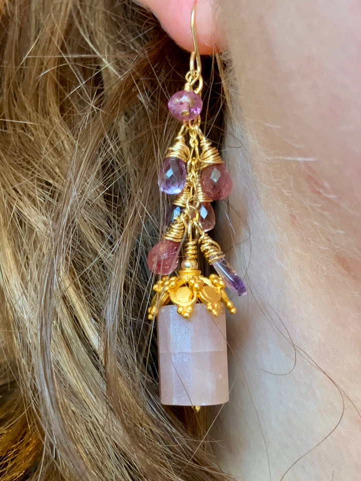 The Orchid Earrings.