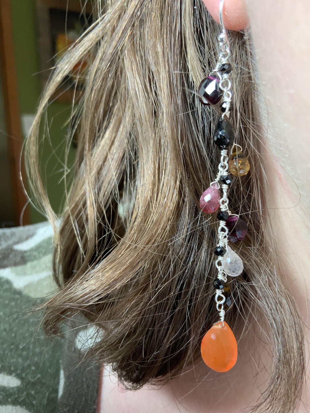 The Color of Fall Dangle Earrings.