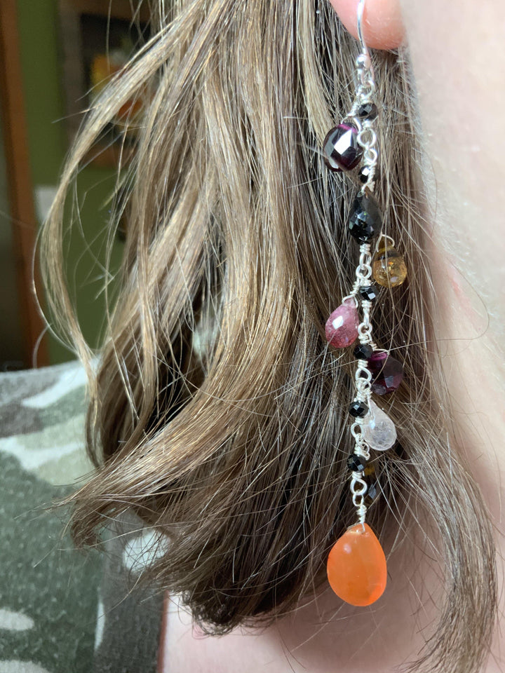 The Color of Fall Dangle Earrings.