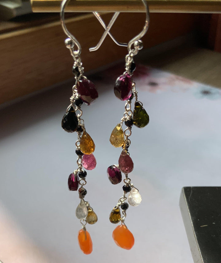 The Color of Fall Dangle Earrings.