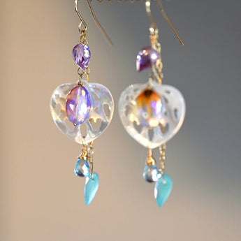 In The Clouds Earrings - OpalOra Jewelry