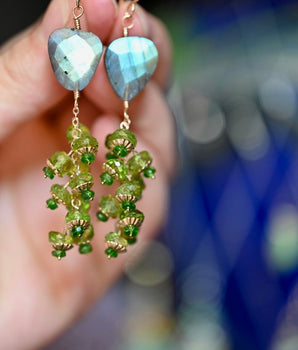Irish Gold Earrings - OpalOra Jewelry