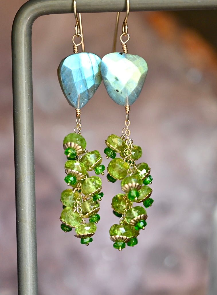 Irish Gold Earrings - OpalOra Jewelry