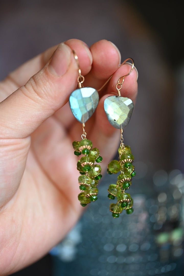 Irish Gold Earrings - OpalOra Jewelry