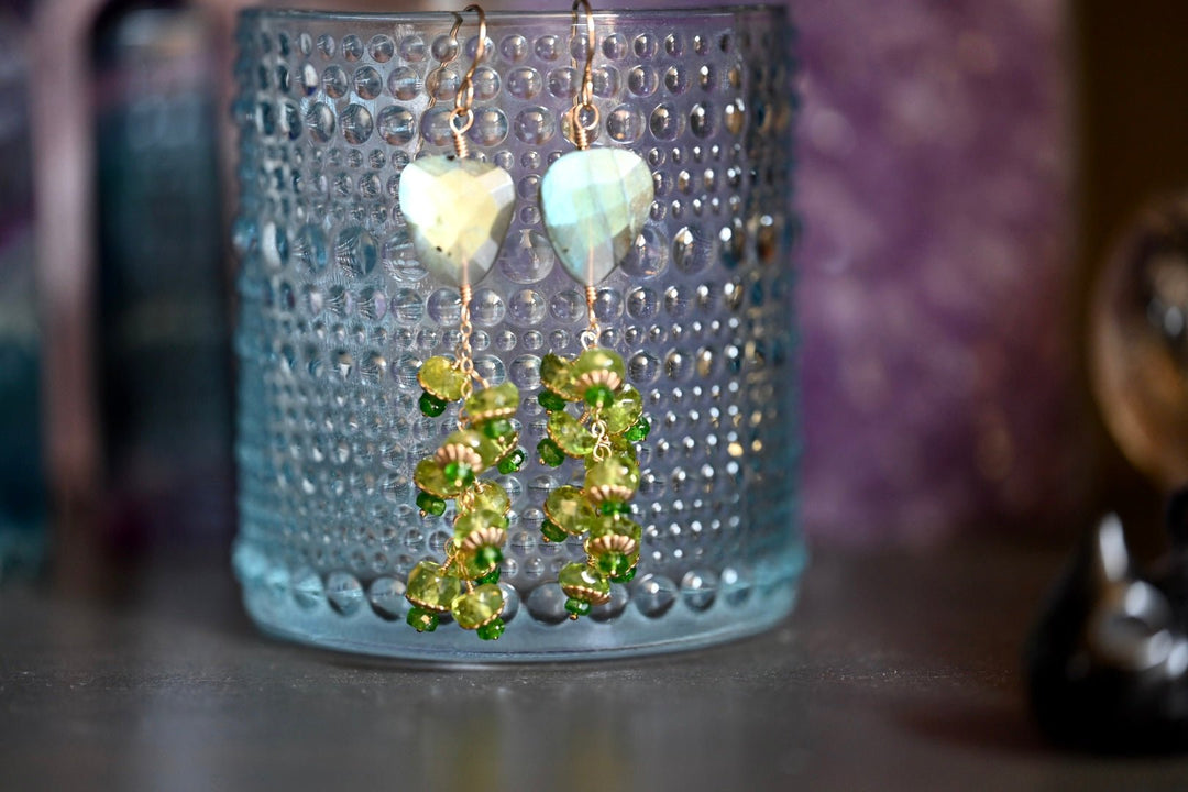 Irish Gold Earrings - OpalOra Jewelry