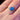 Lightning Ridge Black Opal Ring in 14K White Gold - OpalOra Jewelry