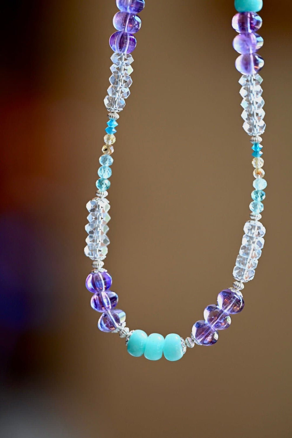 Lilac Perfume Necklace - OpalOra Jewelry