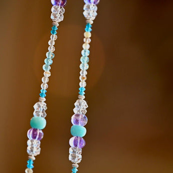 Lilac Perfume Necklace - OpalOra Jewelry