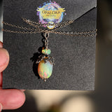 Mirror of Life Talisman Opal Pendant - OpalOra Jewelry