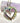 Rainbow Sapphire Heart Pendant - Sunburst Creation Jewelry