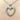 Rainbow Sapphire Heart Pendant - Sunburst Creation Jewelry