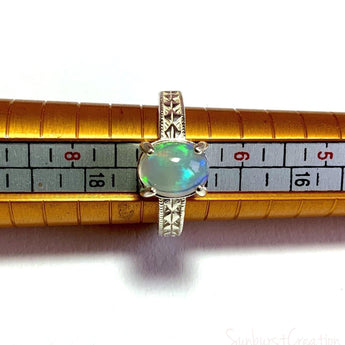 Saturns Rings, Opal Ring - OpalOra Jewelry