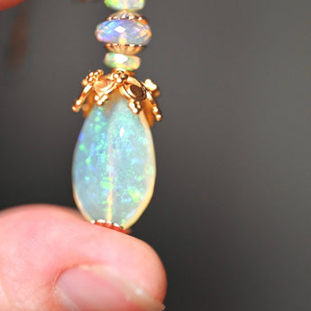 Starlight Talisman Opal Pendant - OpalOra Jewelry