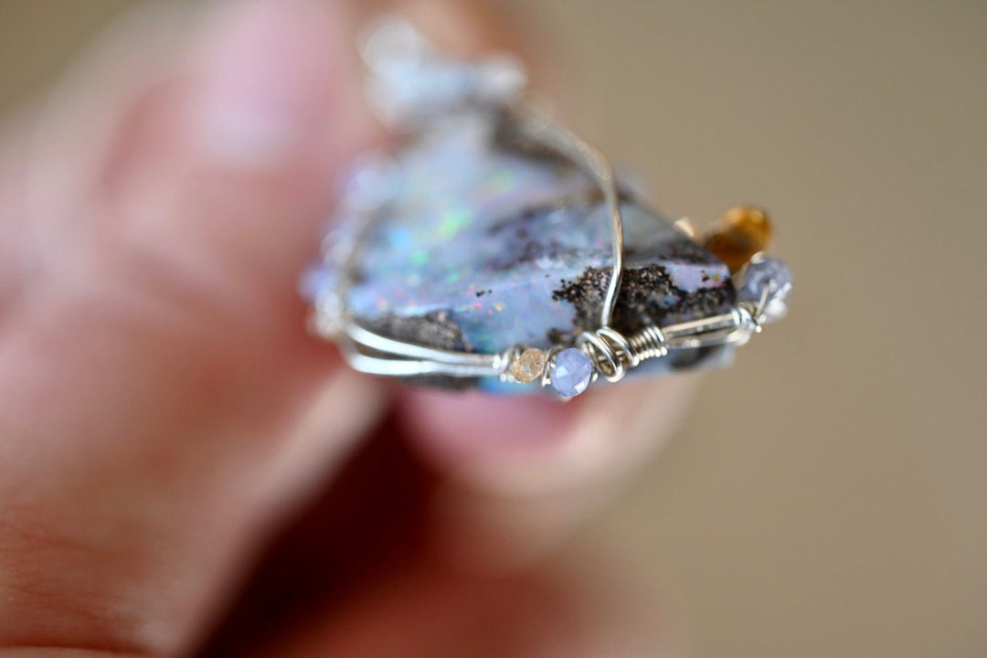 The Amazon River Pendant - Sunburst Creation Jewelry