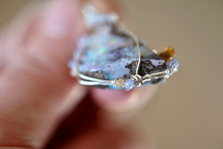 The Amazon River Pendant - Sunburst Creation Jewelry