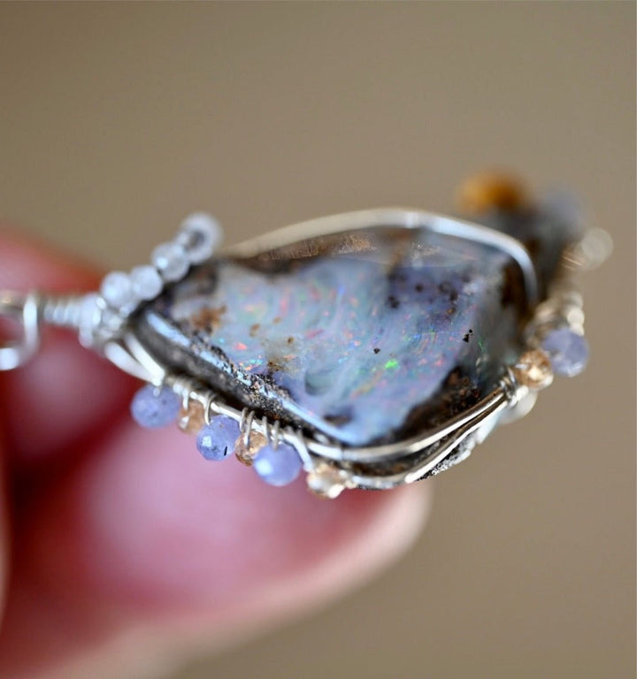 The Amazon River Pendant - Sunburst Creation Jewelry