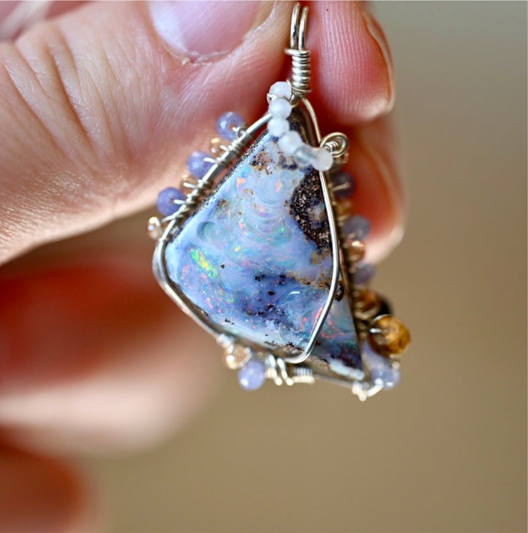 The Amazon River Pendant - Sunburst Creation Jewelry